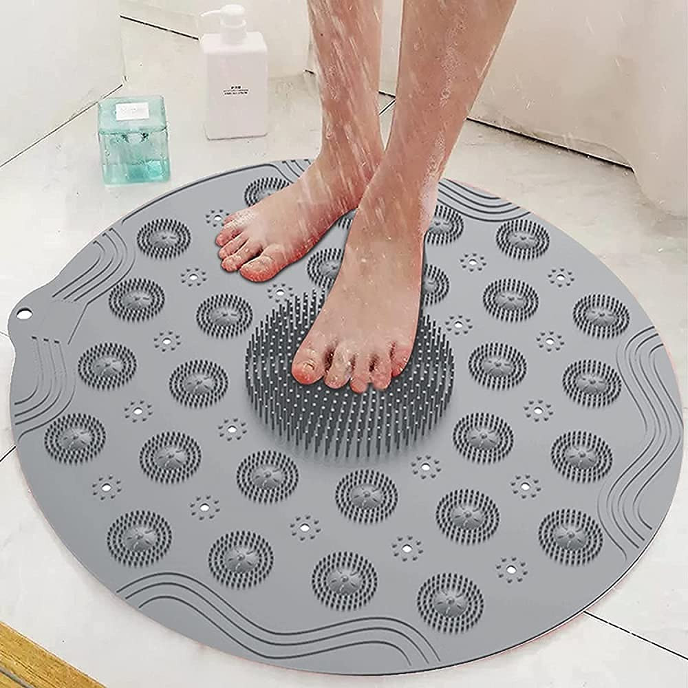 Round Bathroom Mat