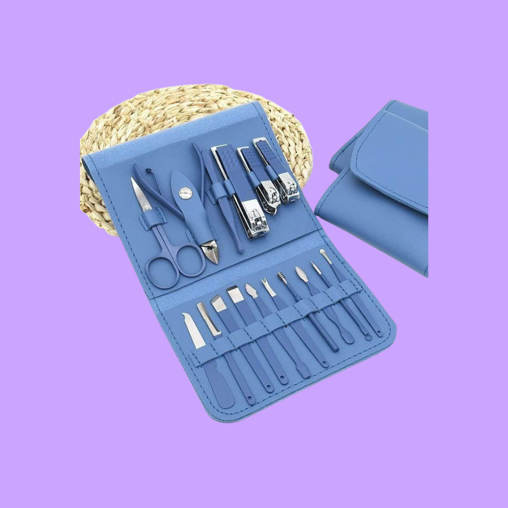 Purple wireless headphones on purple background